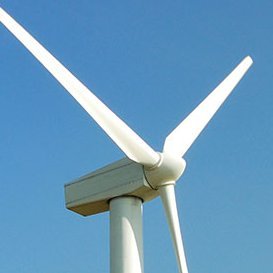 Bild einer Windkraftanlage